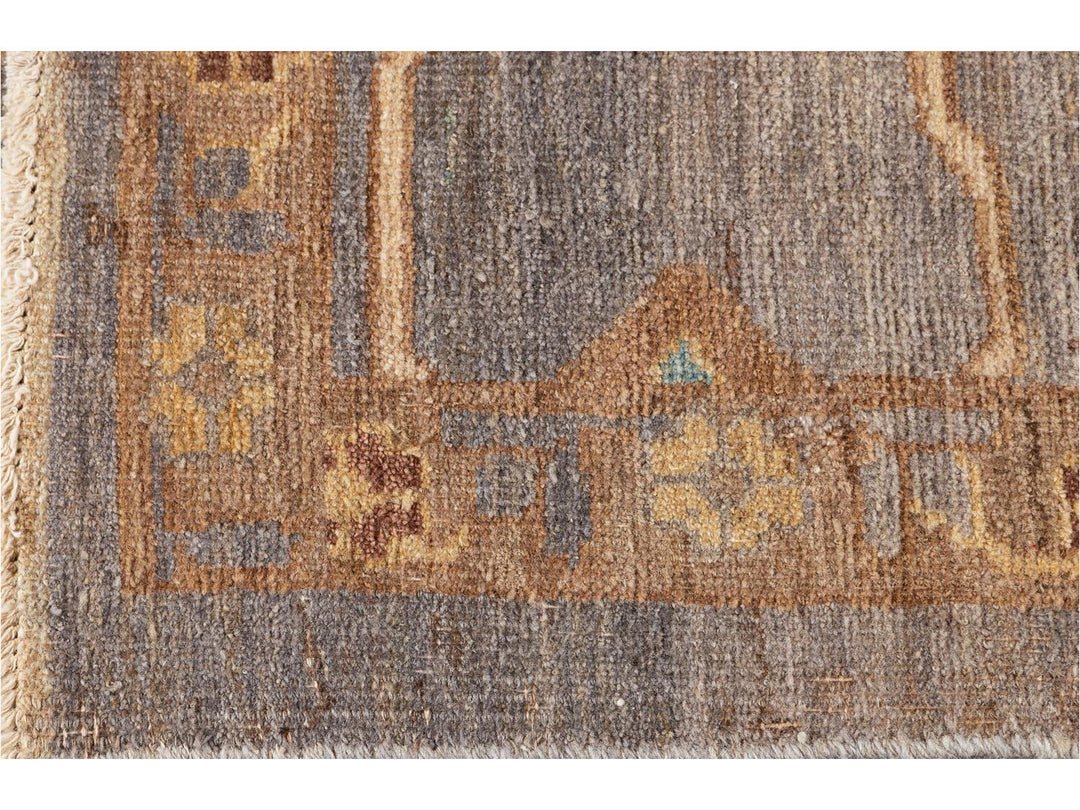 Modern Square Sultanabad Wool Rug 6 X 7