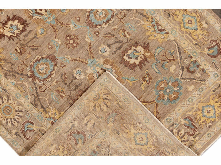 Modern Persian Sultanabad Rug 10 X 13