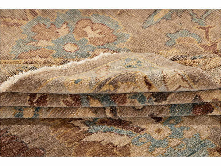 Modern Persian Sultanabad Rug 10 X 13