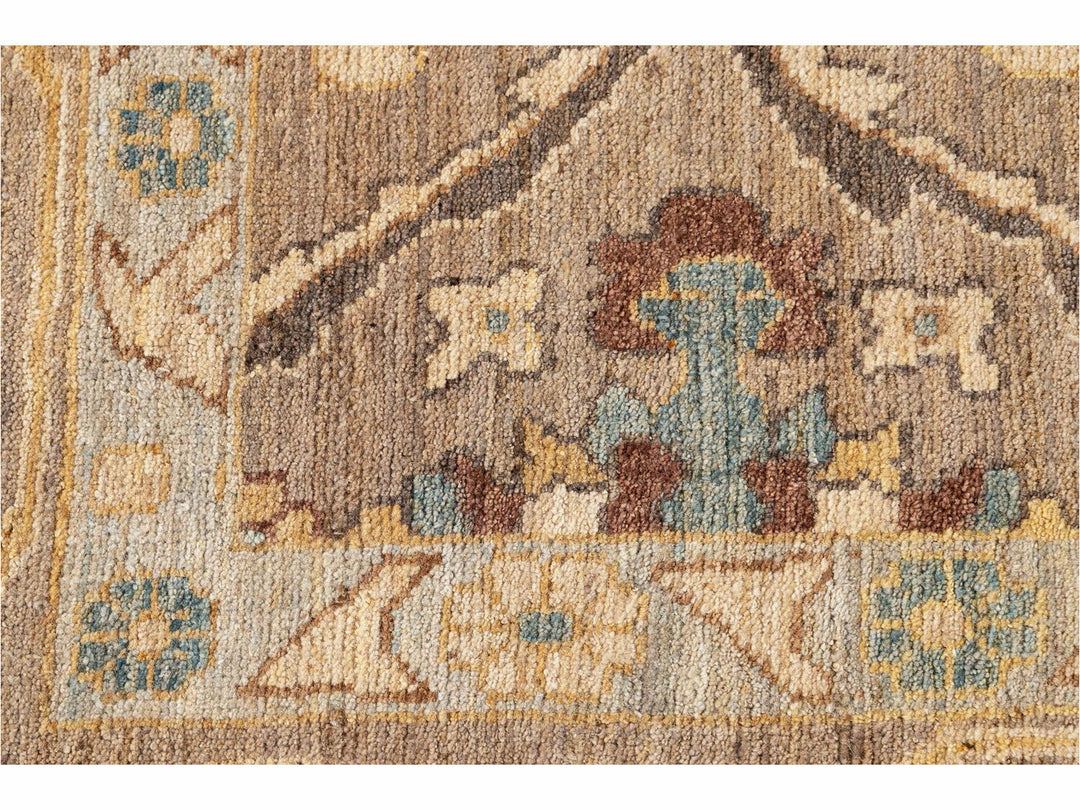 Modern Persian Sultanabad Rug 10 X 13