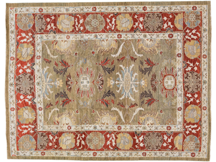 Modern Sultanabad Rug 8 X 10