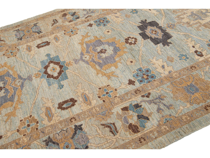 Modern Sultanabad Wool Rug 6 X 10