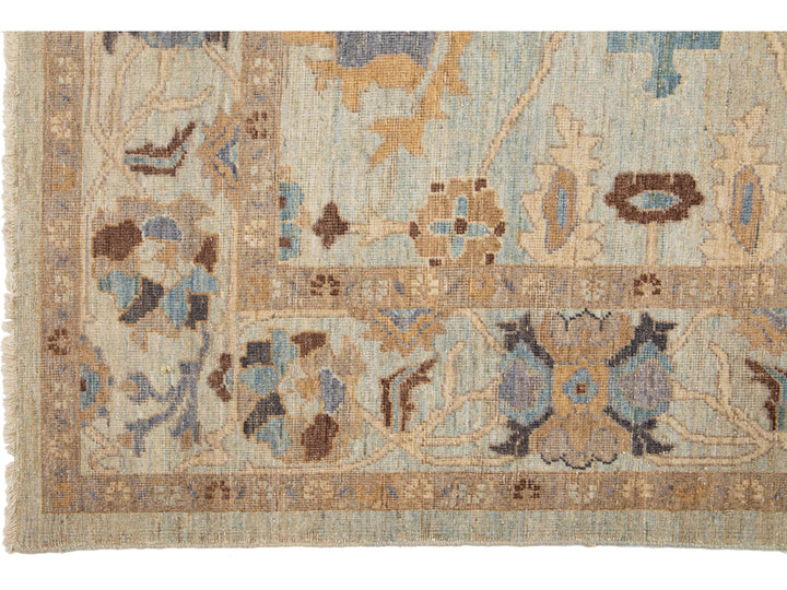 Modern Sultanabad Wool Rug 6 X 10