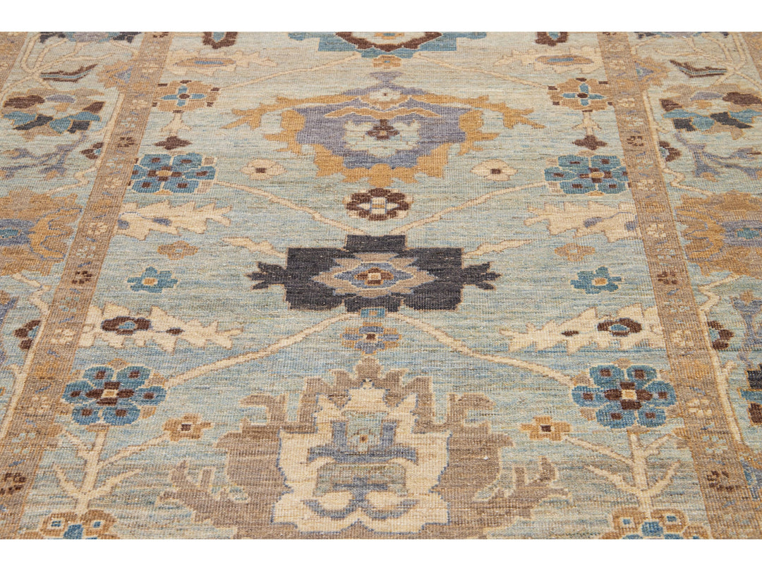 Modern Sultanabad Wool Rug 6 X 10