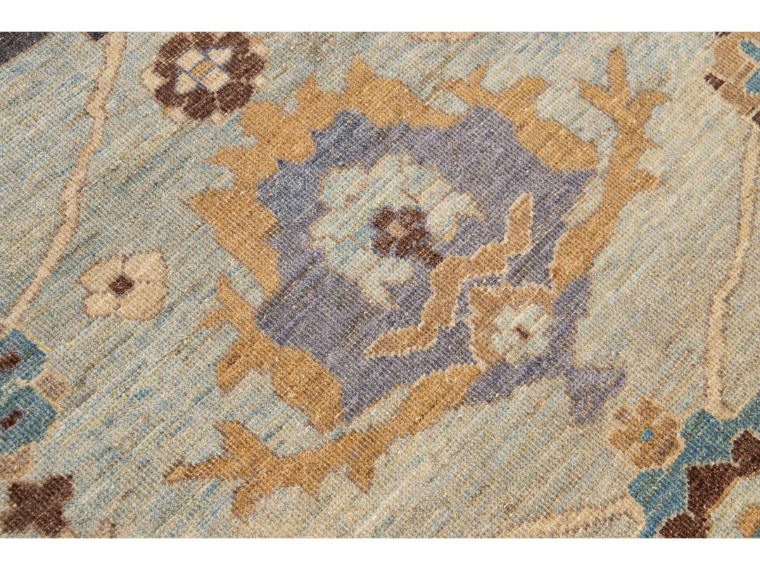 Modern Sultanabad Wool Rug 6 X 10