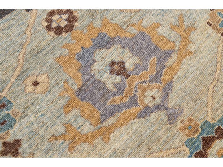Modern Sultanabad Wool Rug 6 X 10
