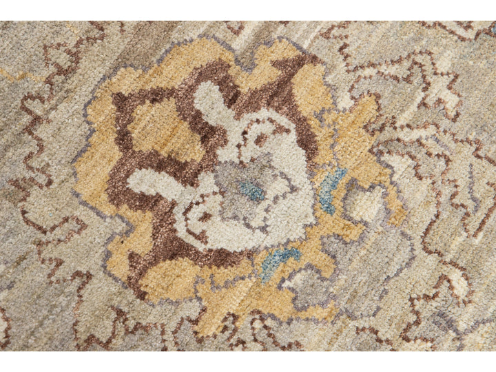 Modern Sultanabad Wool Rug 8 X 9