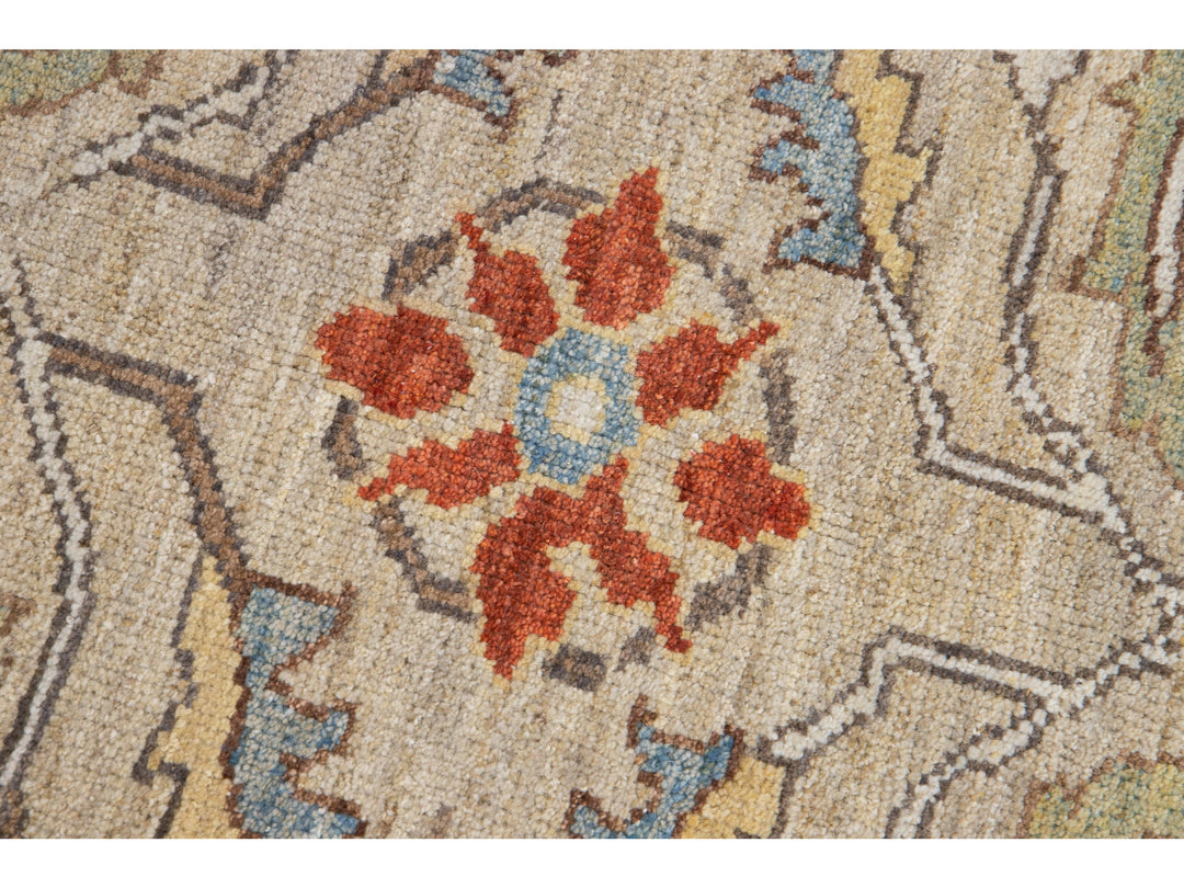 Modern Sultanabad Wool Rug 8 X 10