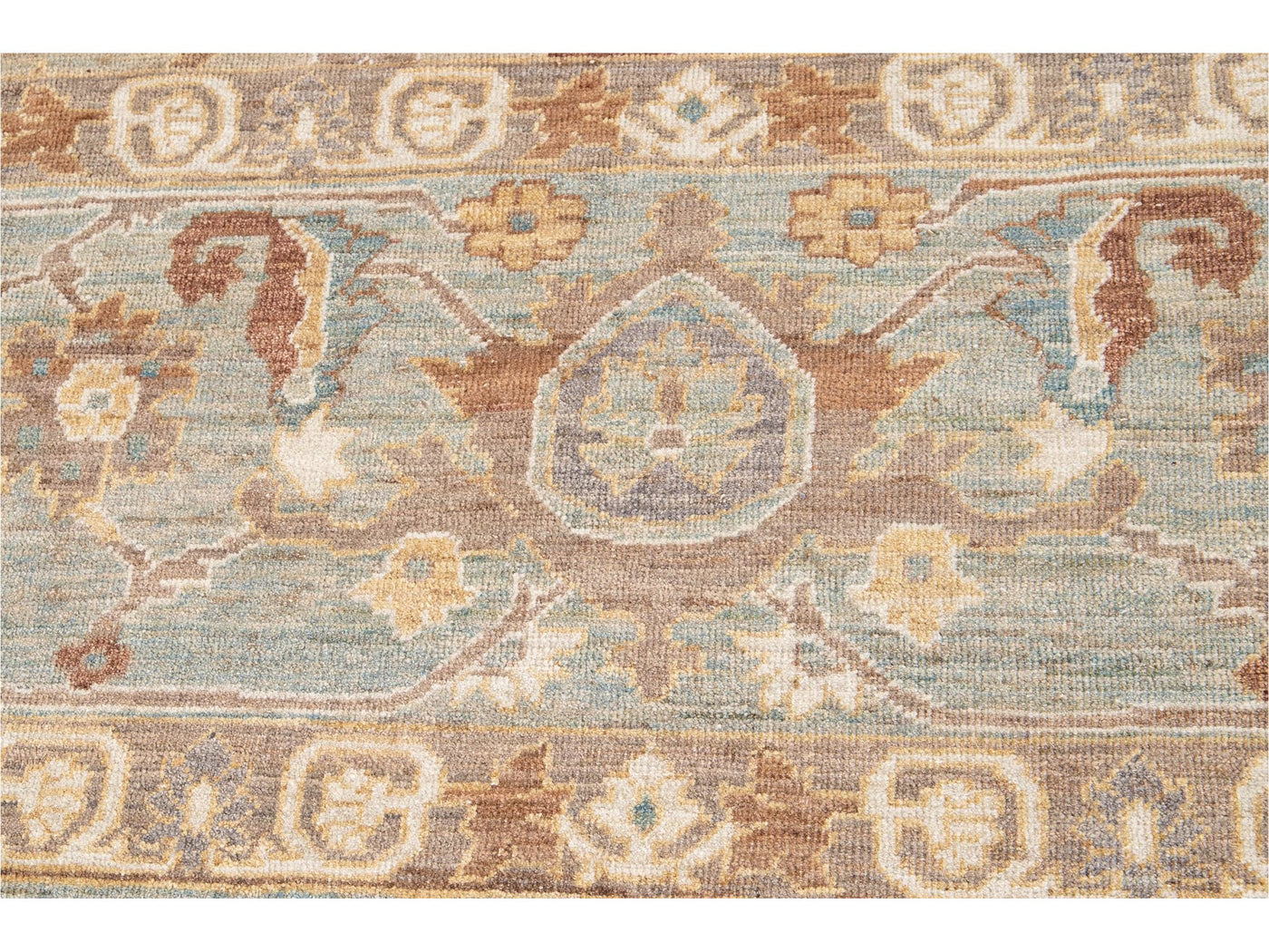 Modern Oversize Sultanabad Wool Rug 13 X 13