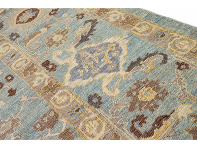 Modern Sultanabad Wool Rug 12 X 17