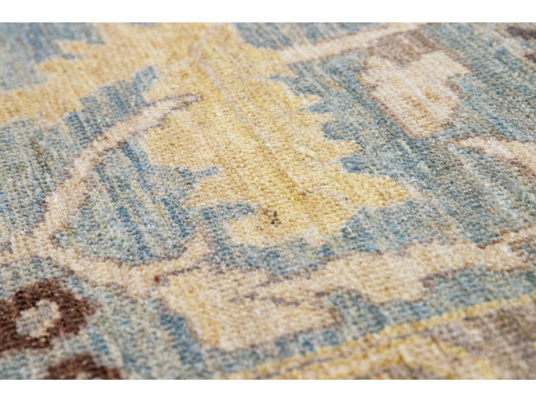 Modern Sultanabad Wool Rug 12 X 17