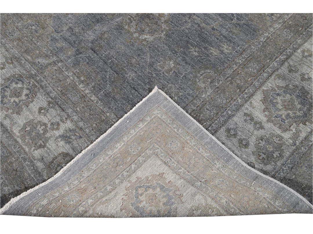 Modern Overdyed Rug 12 X 15