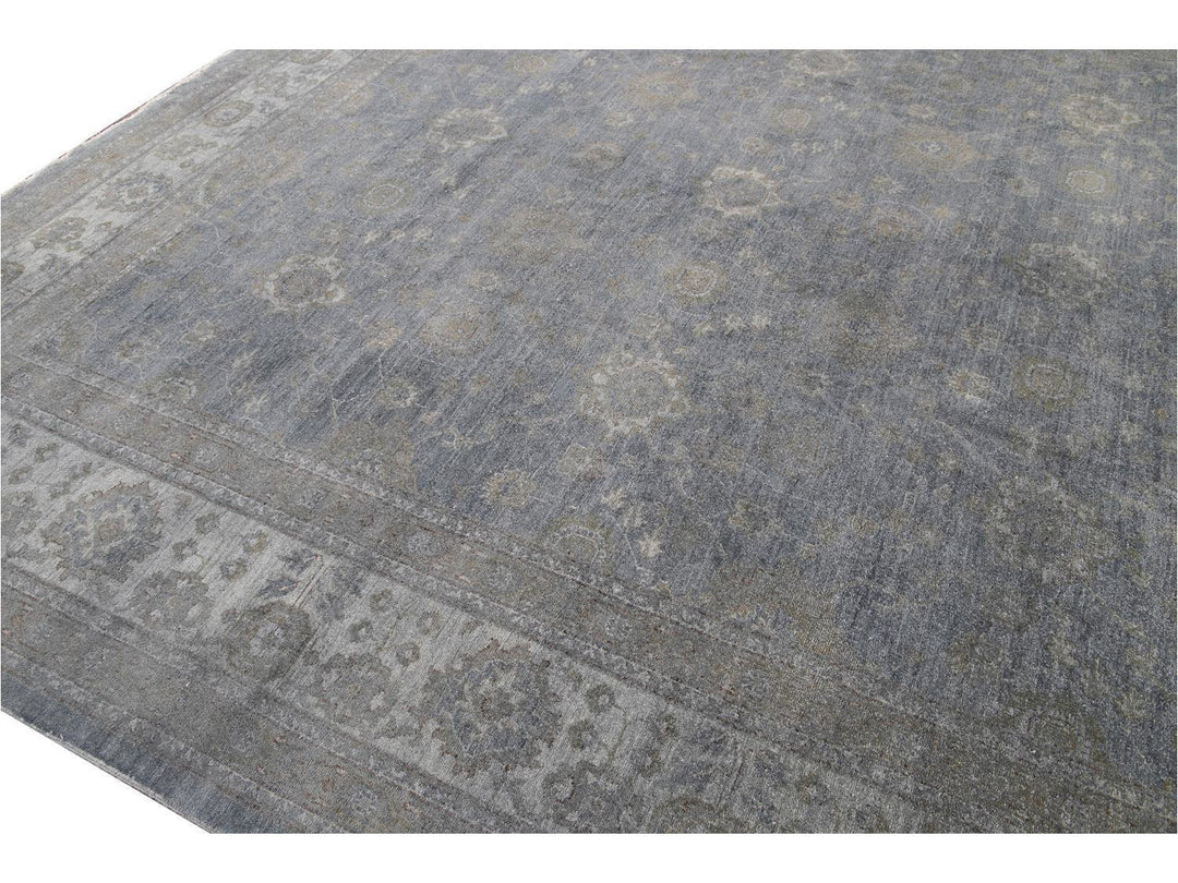 Modern Overdyed Rug 12 X 15