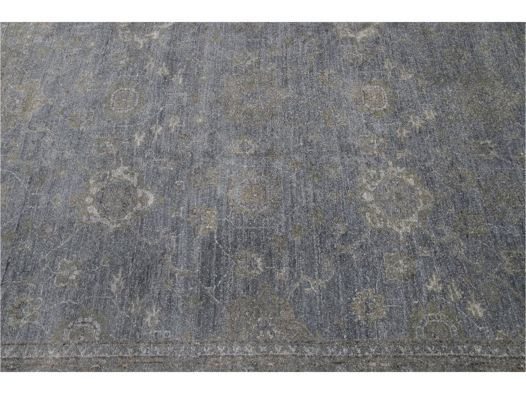 Modern Overdyed Rug 12 X 15