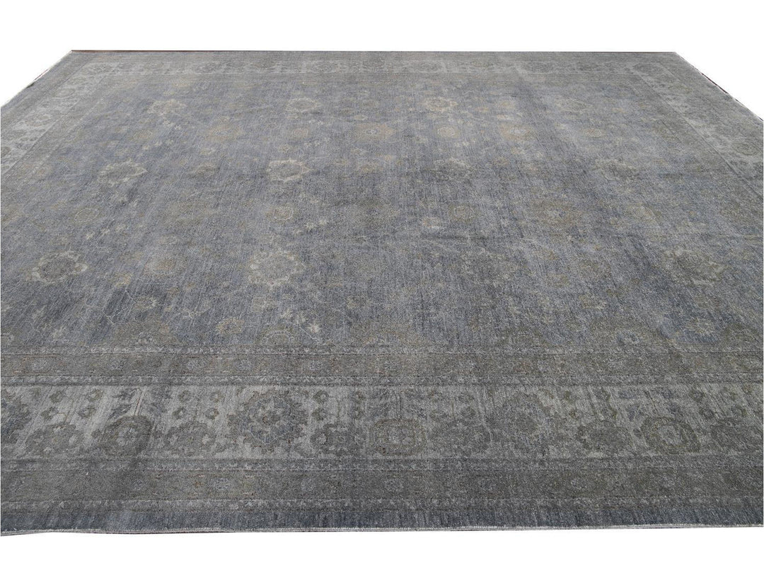 Modern Overdyed Rug 12 X 15