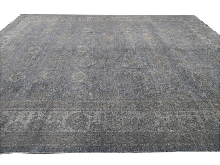 Modern Overdyed Rug 12 X 15