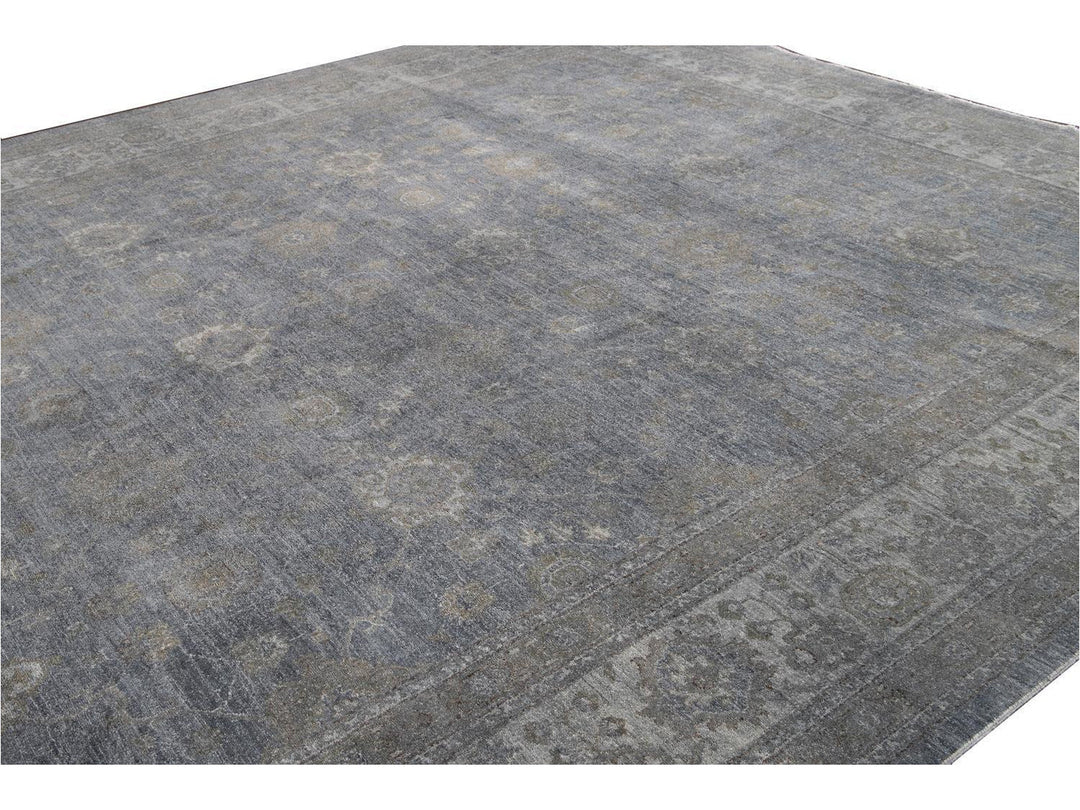 Modern Overdyed Rug 12 X 15