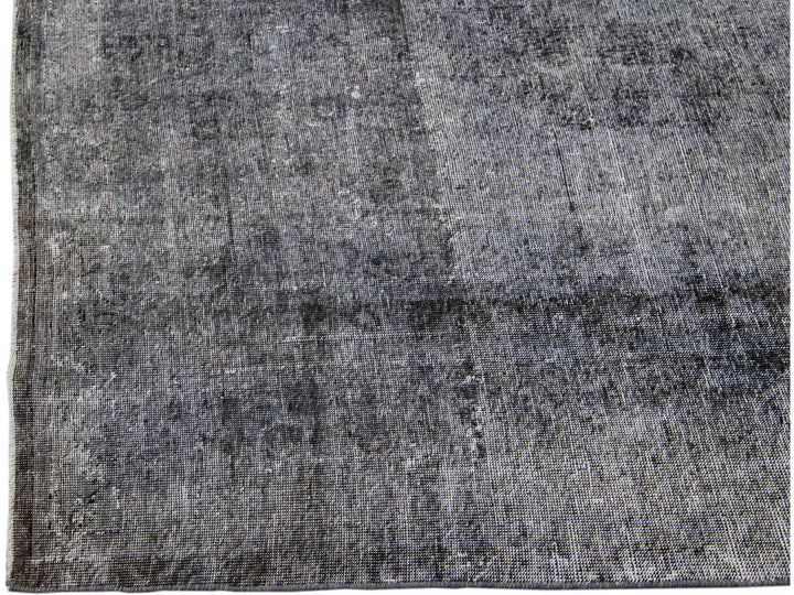 Vintage Distressed Wool Rug 6 X 13