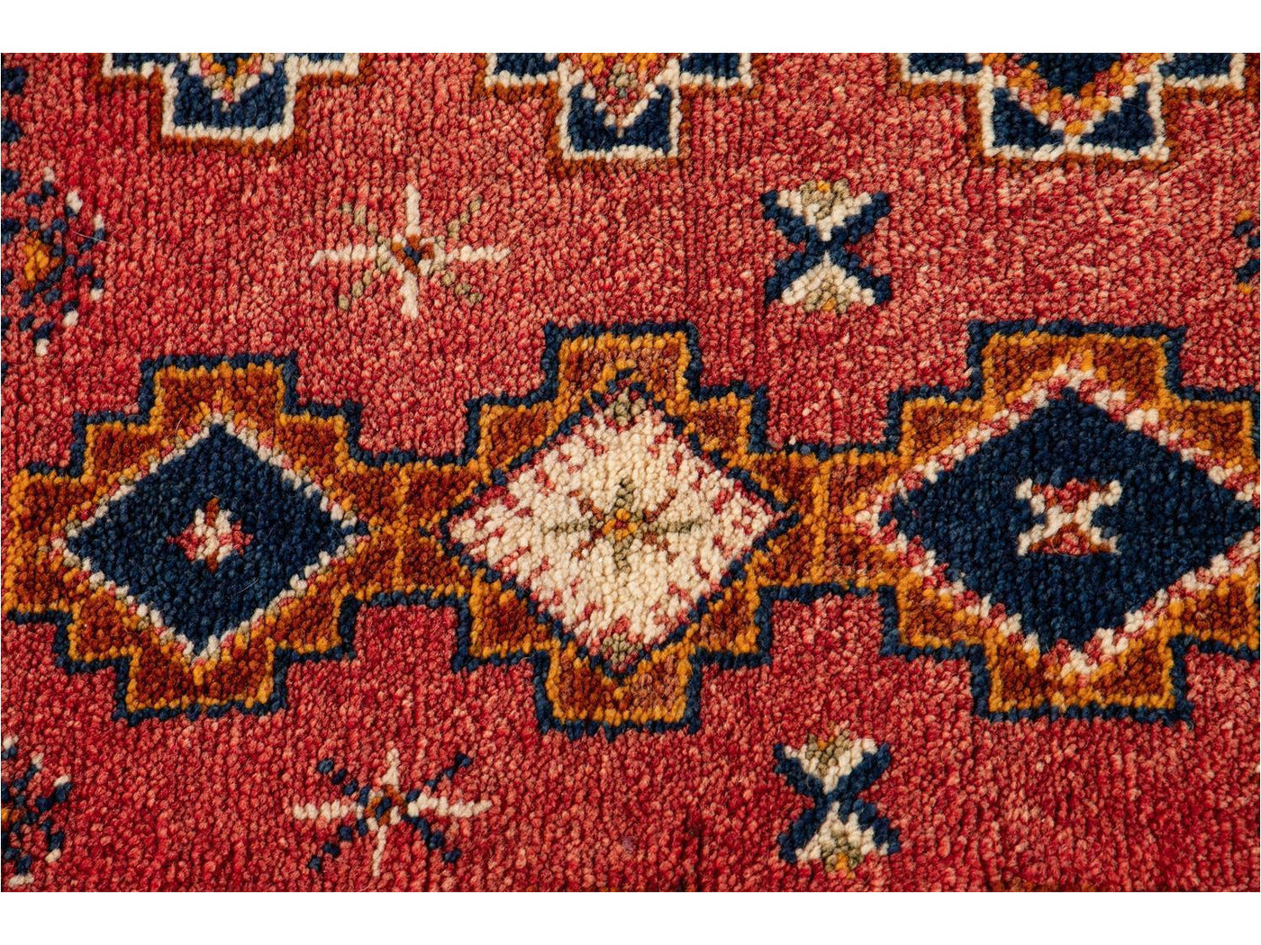 Antique Moroccan Tribal Wool Rug  5 X 8