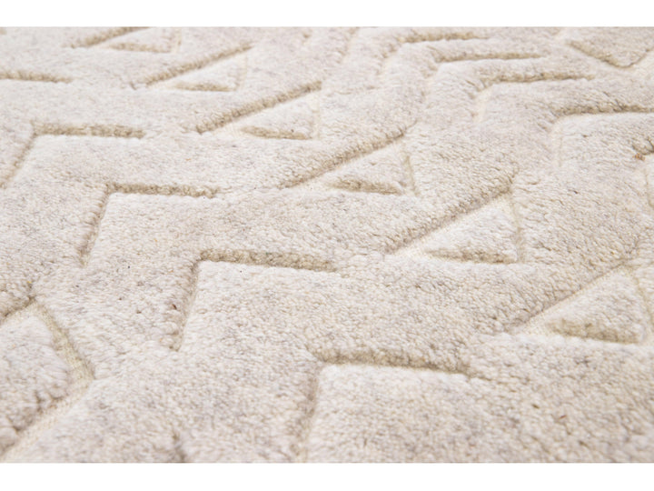 Modern Moroccan Wool Rug 8 X 13
