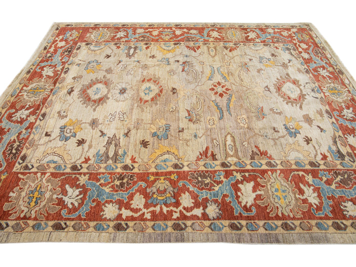 Modern Sultanabad Rug 8 X 10