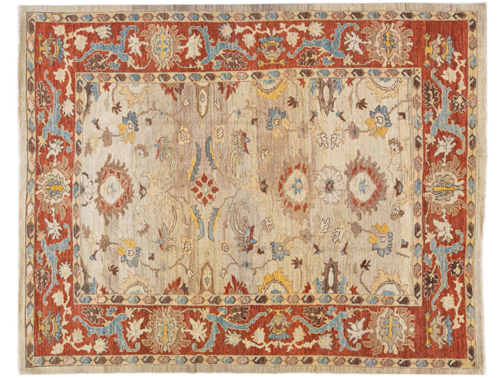 Modern Sultanabad Rug 8 X 10