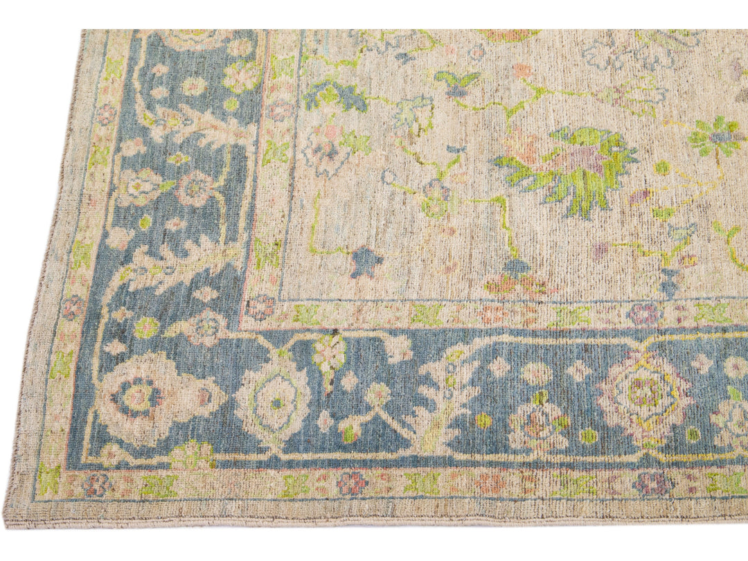 Modern Turkish Wool Rug 6 X 10
