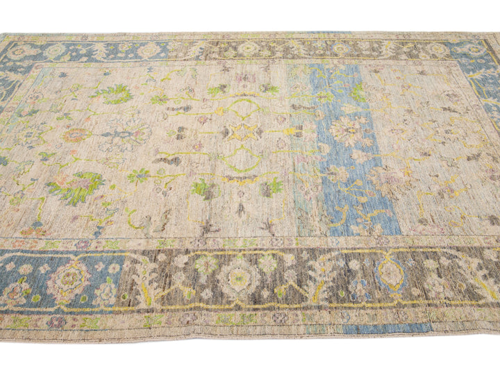 Modern Turkish Wool Rug 6 X 10