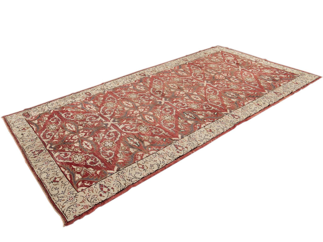 Mid 20th Century Vintage Anatolian Runner Rug, 5 X 10