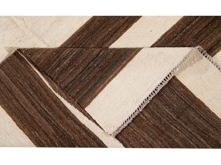 Modern Flatweave Kilim Rug 9 X 12