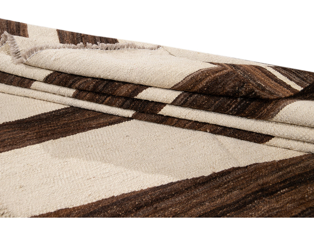 Modern Flatweave Kilim Rug 9 X 12