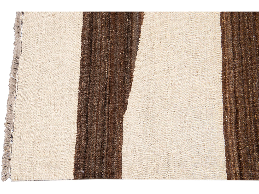 Modern Flatweave Kilim Rug 9 X 12
