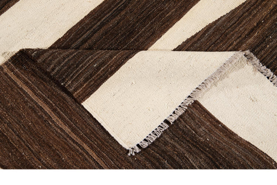 21st Century Modern Kilim Wool Rug 10 X 14