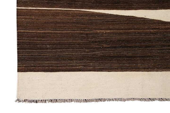 21st Century Modern Kilim Wool Rug 10 X 14