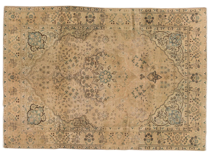 Vintage Tabriz Rug, 6 X 10