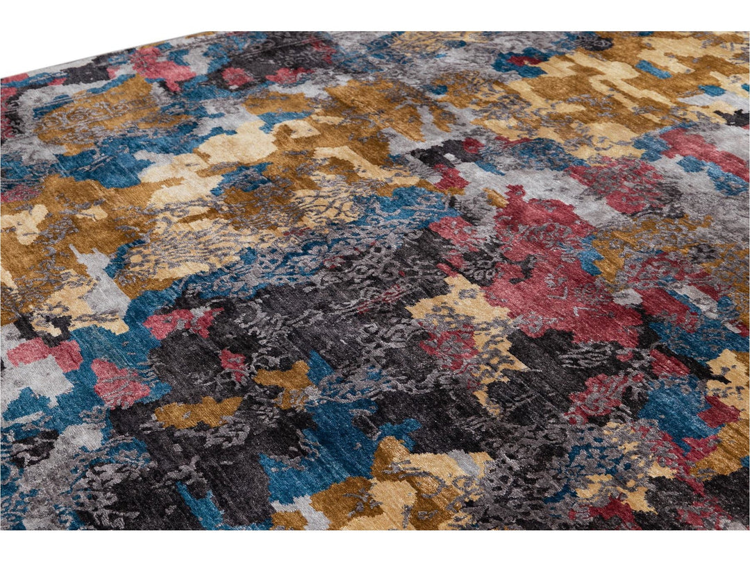 21st Century Modern SIlk Rug 10' x 14'