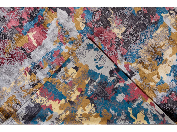21st Century Modern SIlk Rug 10' x 14'