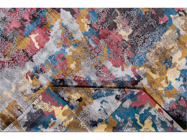21st Century Modern SIlk Rug 10' x 14'