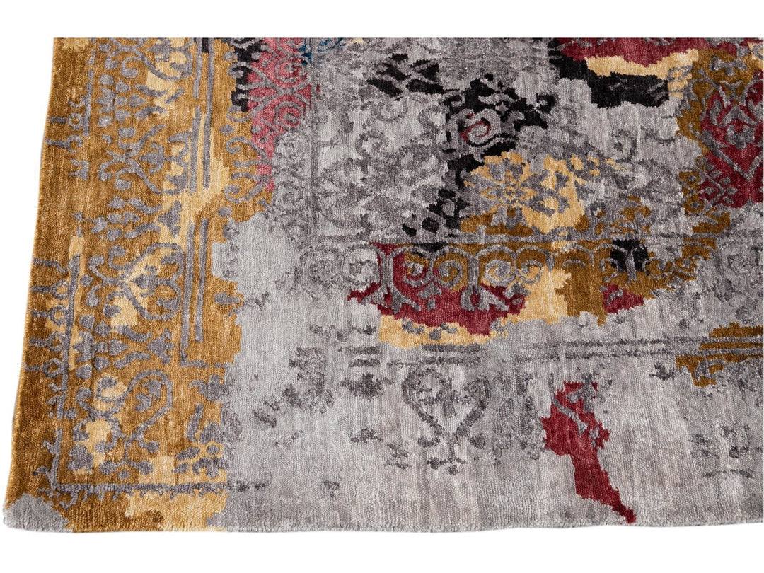 21st Century Modern SIlk Rug 10' x 14'