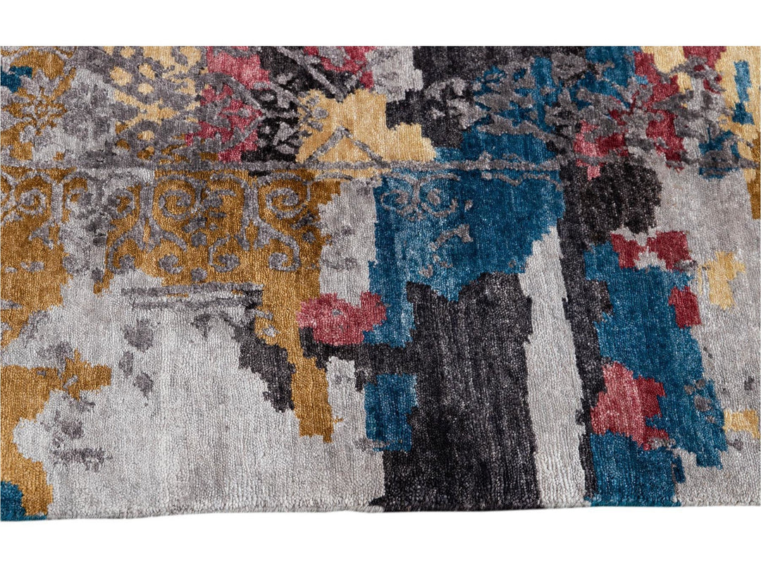 21st Century Modern SIlk Rug 10' x 14'