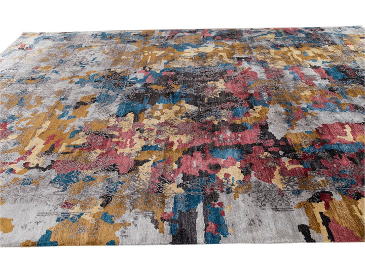 21st Century Modern SIlk Rug 10' x 14'