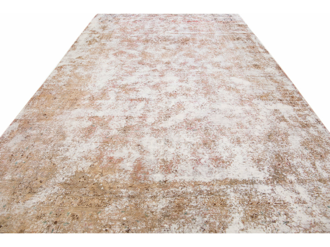 20th Century Antique Tabriz Wool Rug 9 X 19