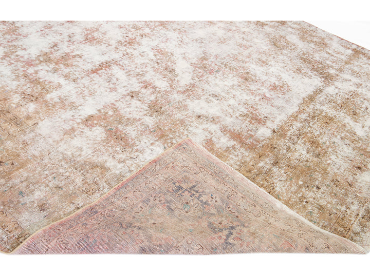 20th Century Antique Tabriz Wool Rug 9 X 19