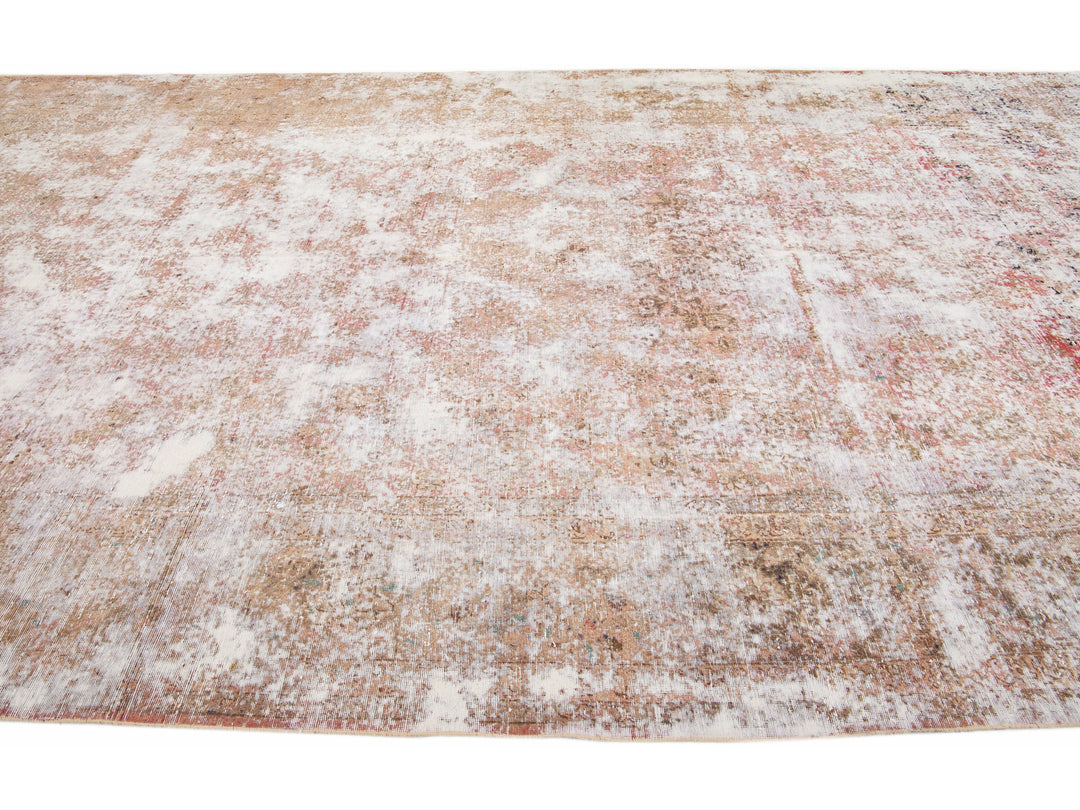 20th Century Antique Tabriz Wool Rug 9 X 19