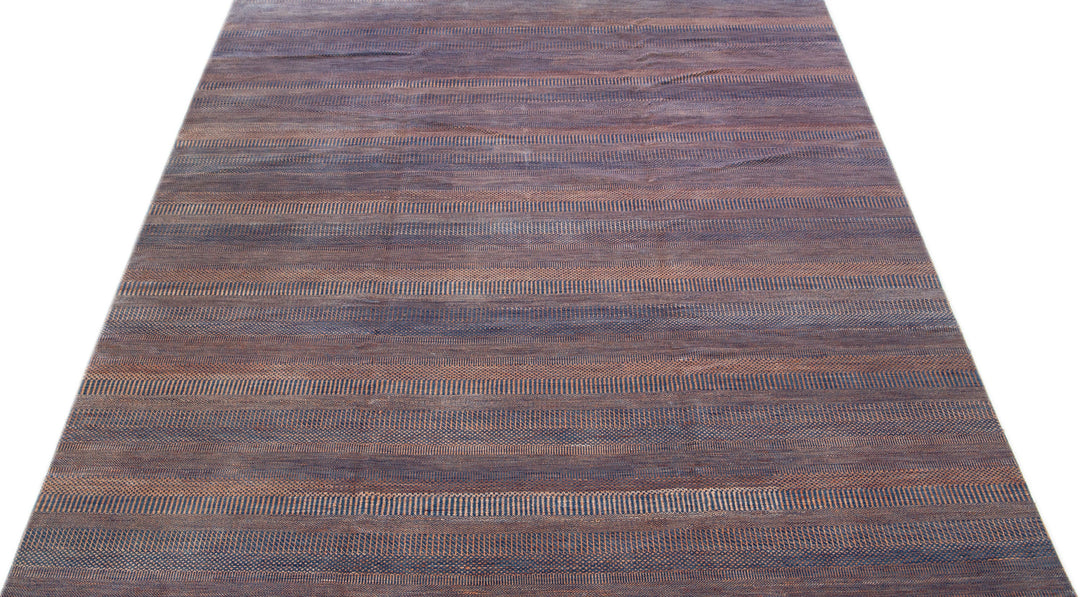Modern Savannah Wool Rug 10 X 14