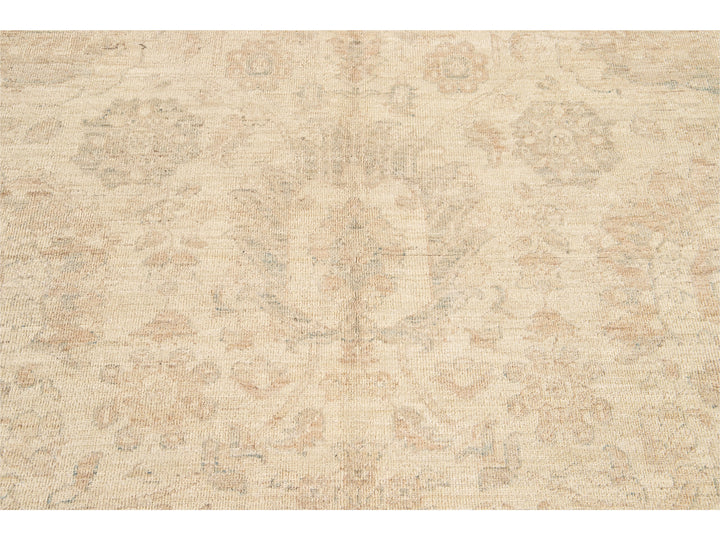 Modern Indian Khotan Wool Rug 18 X 22