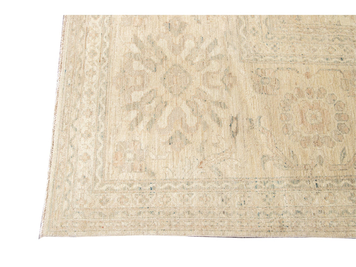 Modern Indian Khotan Wool Rug 18 X 22
