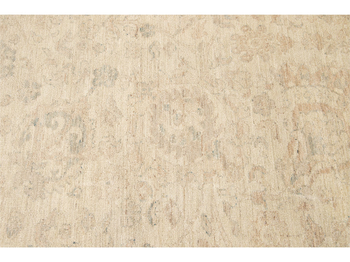 Modern Indian Khotan Wool Rug 18 X 22