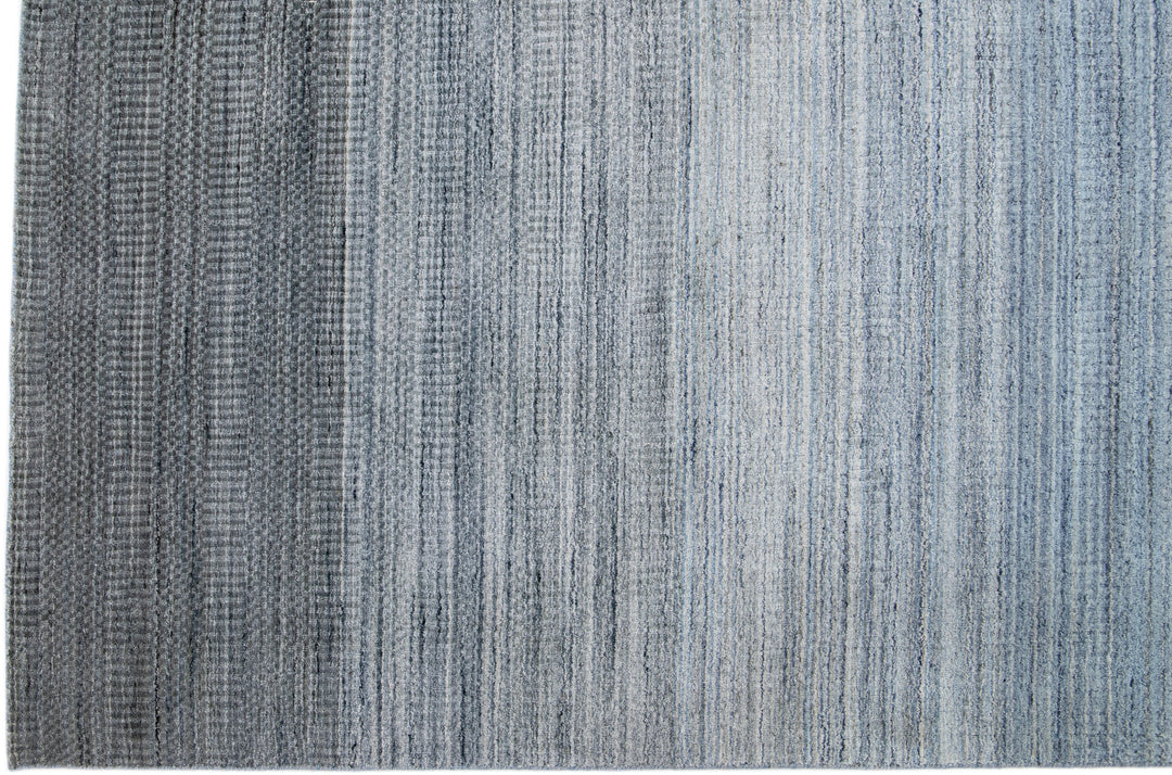 Modern Bamboo & Silk Rug 8 X 10