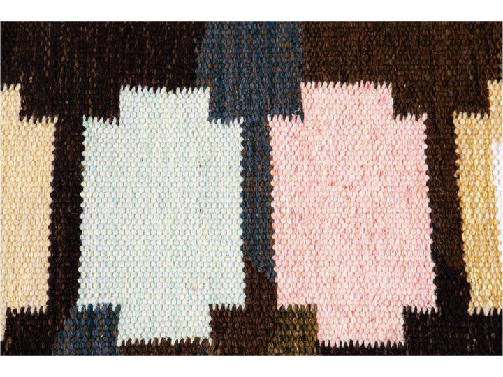 Modern Swedish Wool Rug 8 X 10